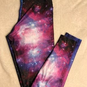 Blackmilk galaxy leggings- NEVER WORN
